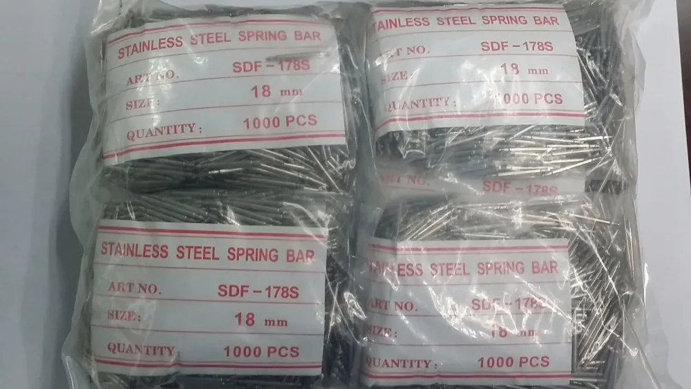 Запчасти для часов из нержавеющей стали Пружинные вставки SDF-178S ремешок наручных