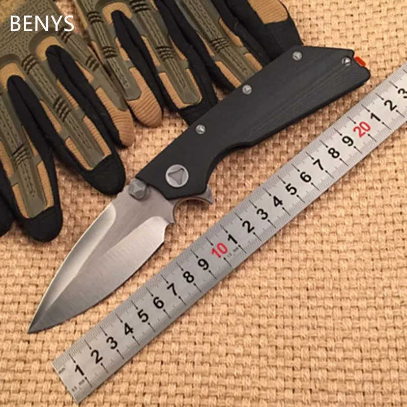 BENYS Новый тактический складной нож DOC D2 blade G10 ручка Походный охотничий карманный