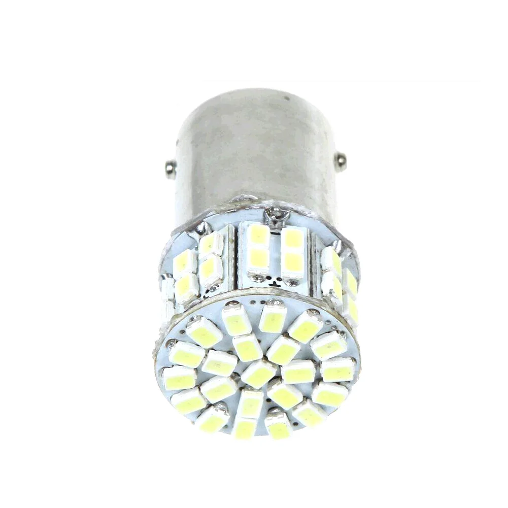 1156 50SMD Автомобильный светодиодный светильник DC 12V 6000K белый автостоп стояночный задний свет, Обратный Стоп-сигнал для автомобиля