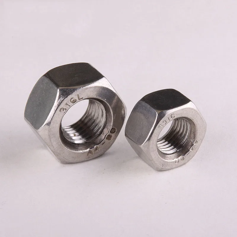 5 шт. шестигранная гайка из нержавеющей стали 316|hexagonal nut|nut nutstainless steel nuts |