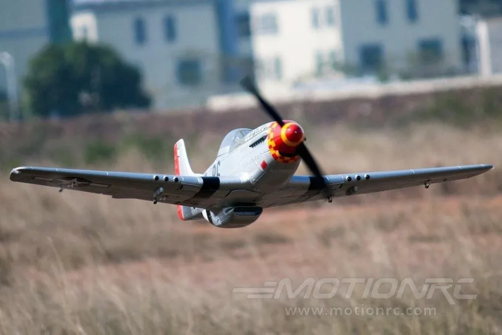 RC самолет Warbird окончательного Би P51 2-лезвия старый ворона спортивная версия