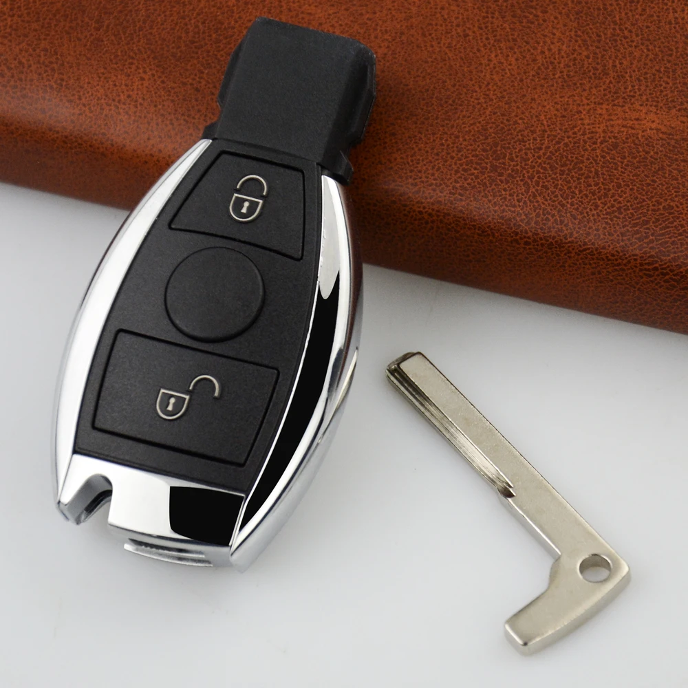 Чехол OkeyTech с 2 кнопками для замены дистанционного ключа для Mercedes BENZ ML SL SLK CLK W211 чехол для пульта дистанционного ключа
