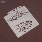 Рекламная акция, 1 шт., шаблон для рисования, форма для ежедневника, фотография, тиснение, бумажная фотобумага, карточные трафареты для творчества