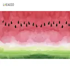 Laeacco виниловые фоны розовый арбуз картина маслом вечерние Детские фотографические фоны фотосессия Фотостудия