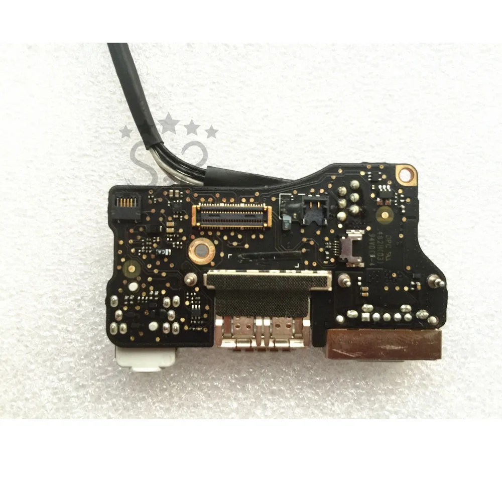 

Tested DC Power Jack DC Board For Macbook Air 13" A1466 DC Audio USB Jack Repair Replacement 820-3214-A 2016 2017 Year