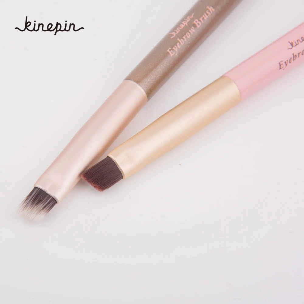 Розовый Профессиональный конический кисть подводка для глаз брови под углом