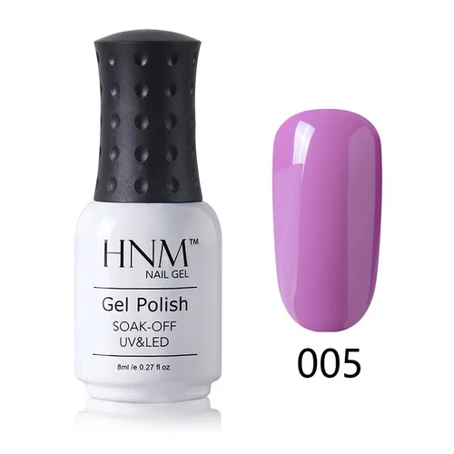 P005 HNM 8 мл гель для ногтей Элегантный Розовый Фиолетовый УФ гель лак для ногтей светодиодный краска гель лак Гибридный гель лак Эмаль Лаки лак для ногтей Клей чернила - Цвет: P005