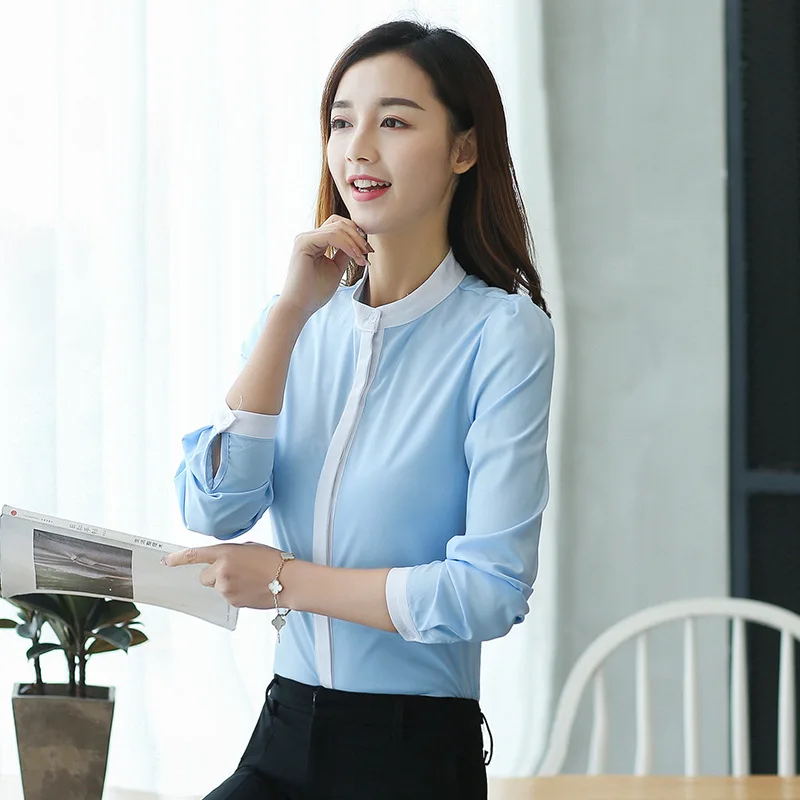 Fashion Blouses Womens Tops and Blouse 2018 Autumn Loose Women Long Sleeve Woman Ladies Shirts Plus Size XXL |