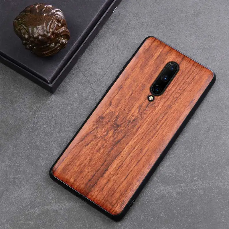 9 Резной деревянный ящик для OnePlus 7 Pro One Plus 7 Pro противоударный чехол TPU бампер чехол для OnePlus 7 деревянный корпус Oneplus7 - Цвет: 9