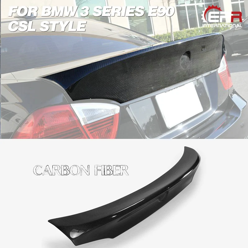 Углеродное заднее крыло диффузор для губ BMW E90 CSL(2006-2008) углеродное волокно спойлер