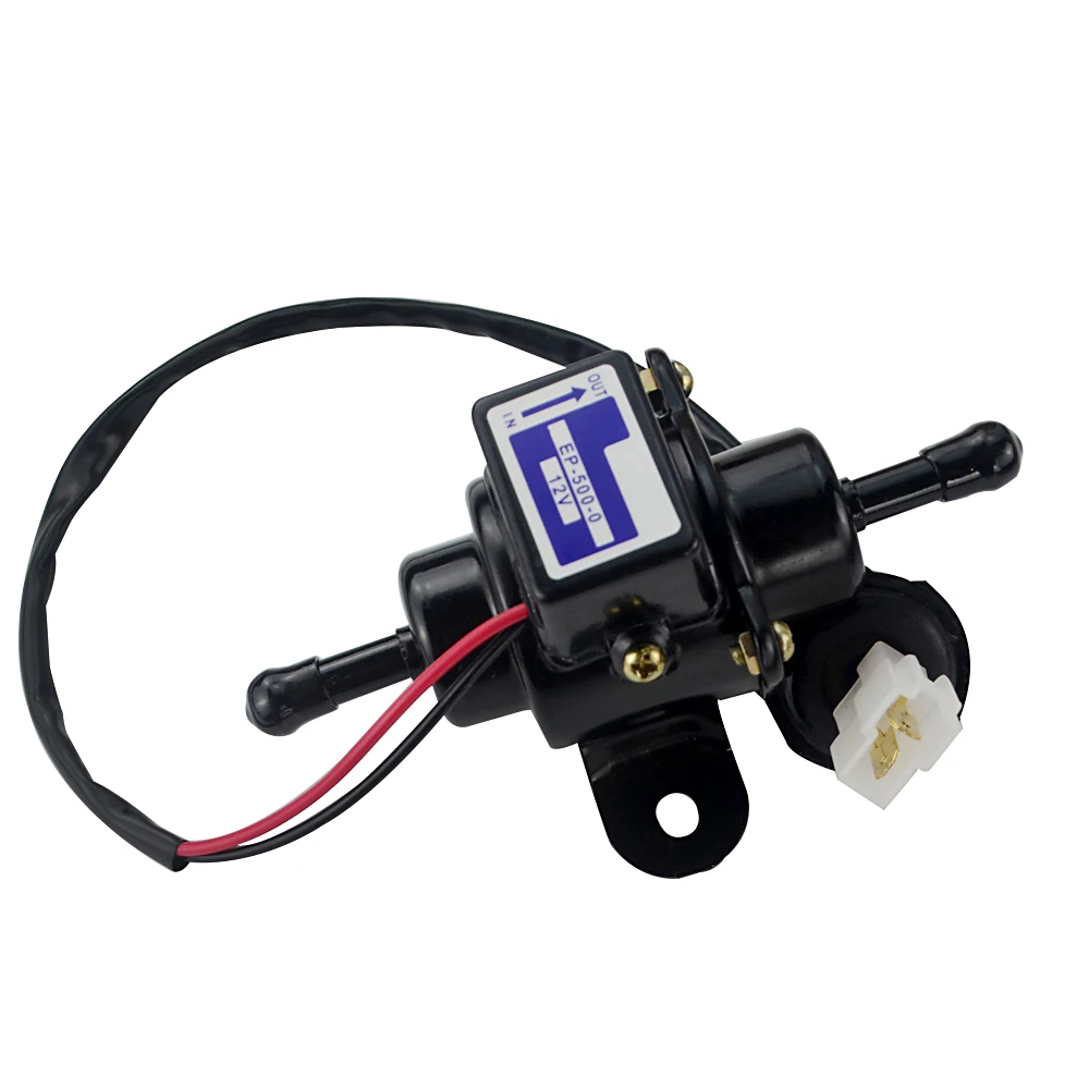 LZONE- 12V Electric fuel pump EP-500-0 035000-0460 12585-52030 diesel gasoline pertrol case For Kubota Yanmar Cub Cadet Engine