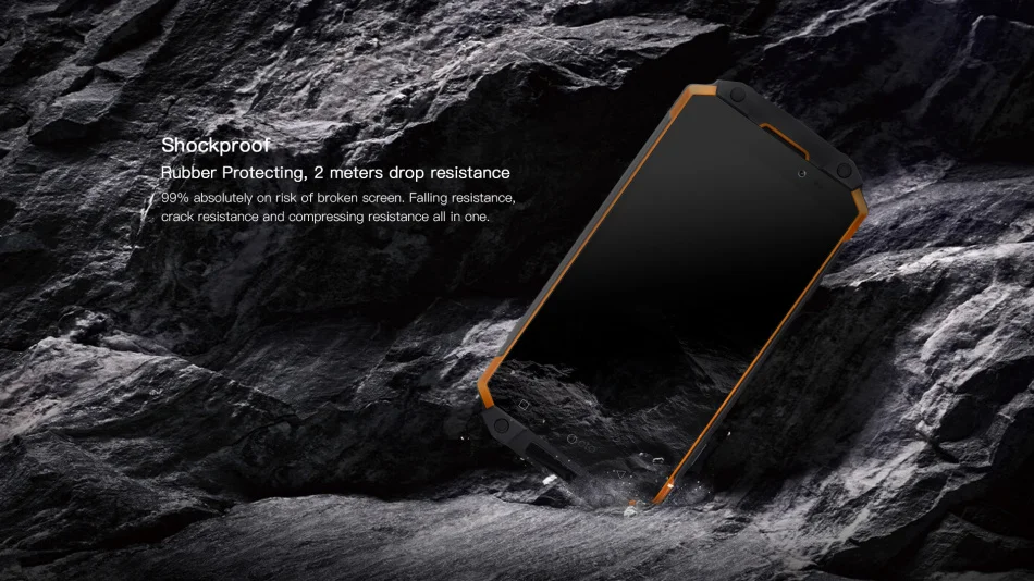Оригинальный IP68 прочный водонепроницаемый ударопрочный 4G смартфон P9000 4 Гб 64 5