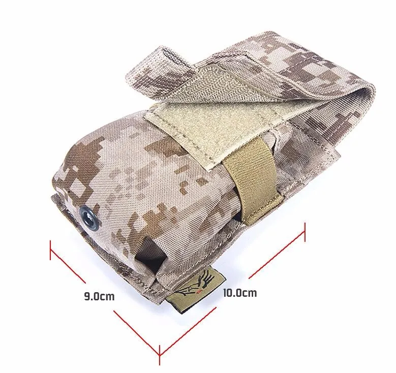 FLYYE MOLLE нейлон M14 одиночный патрон патронов маг мешок CORDURA PH-M008