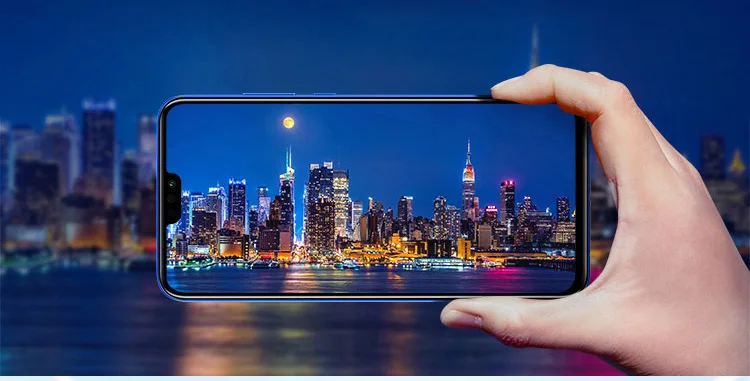 Honor 8x Global Rom 6,5 ''полноэкранное OTA обновление Восьмиядерный аккумулятор с отпечатком пальца 3750 мАч двойная задняя камера 20 МП Многоязычная