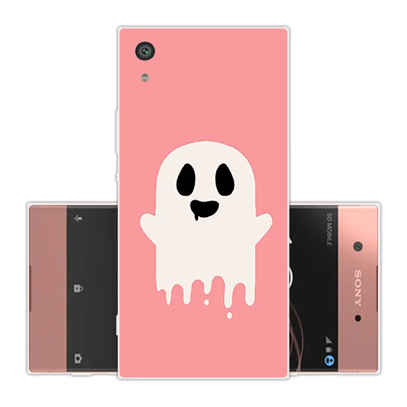 Soft Silicone For Sony Xperia XA1 G3121 G3112 G3123 G3116 Dual Pink Back Cover Transparent TPU Capa Phone Cases |