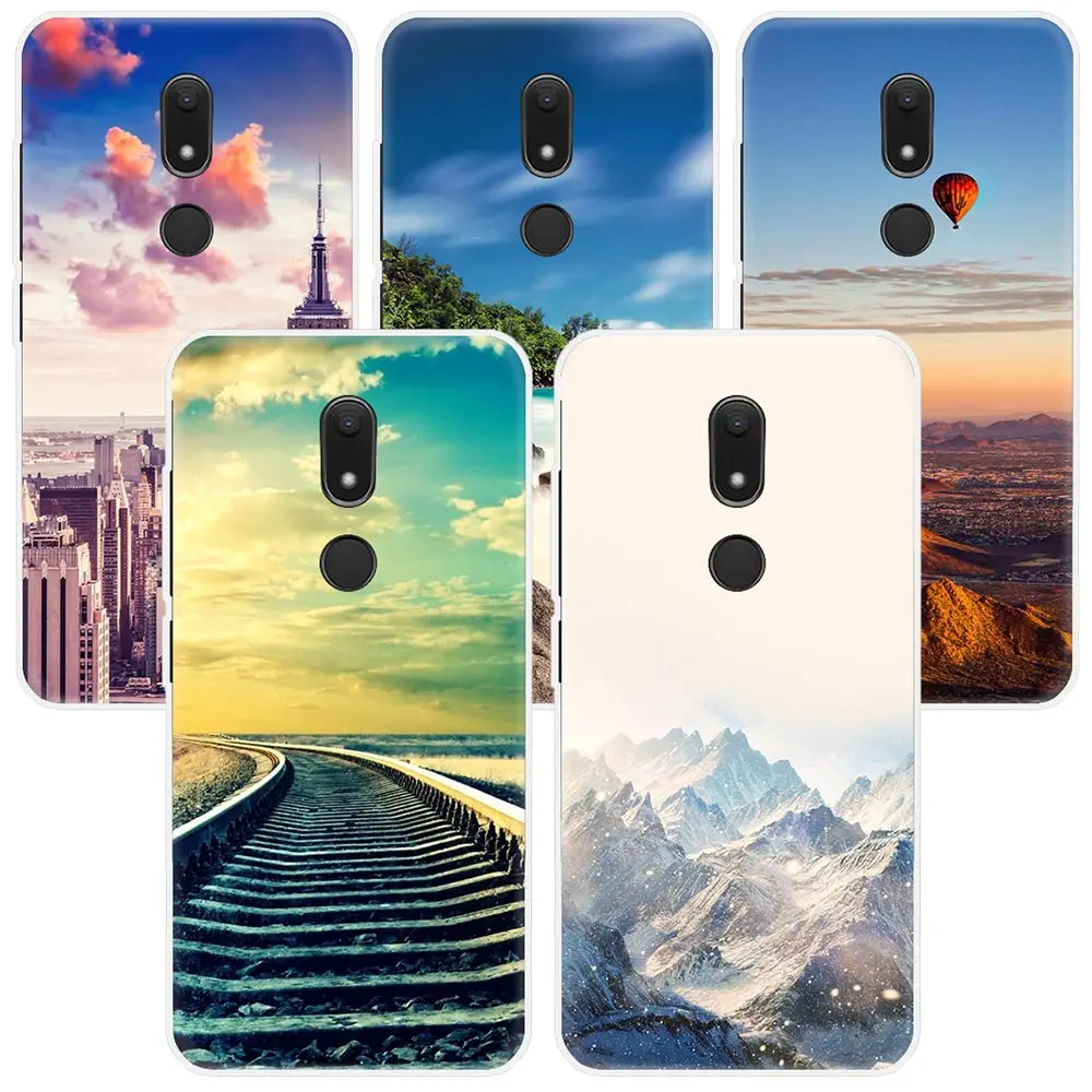 Чехол для телефона с природным пейзажем Wiko View xl prime Lenny 4 U pulse lite Wim Sunny 2 plus Jerry Tommy |