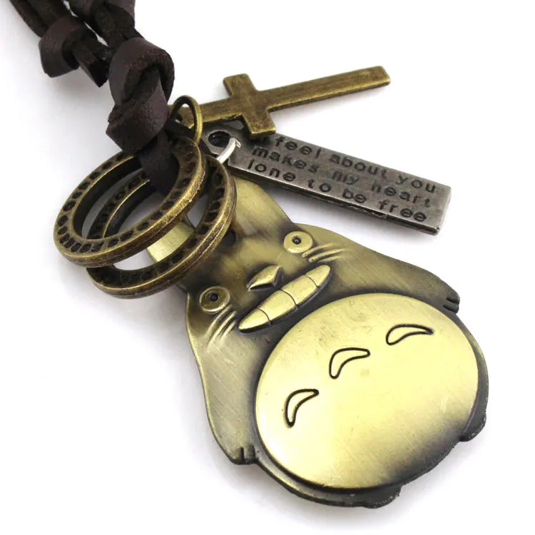 Ожерелье с кошкой милая Подвеска для женщин и мужчин винтажный Ретро стиль панк