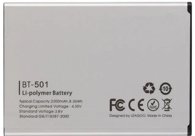 Аккумулятор MLLSE аккумулятор для смартфона LEAGOO Alfa 5 100% новый высокое качество 2200 мА