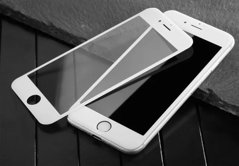 15D закругленные края Полное покрытие экрана протектор стекло на iPhone 7 8 6 6s Plus закаленное стекло для iPhone 6 6s Plus стеклянная пленка