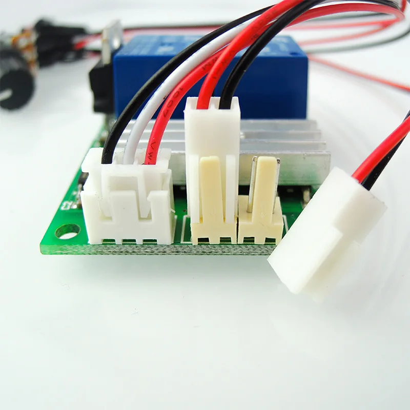 PWM контроллер скорости двигателя постоянного тока 6V12V24V Электрический кнопочный