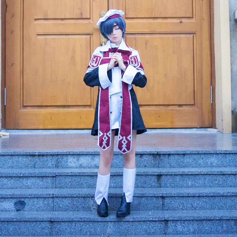 Костюм для косплея черного Батлера Kuroshitsuji Cos из японского аниме Небесный призрак