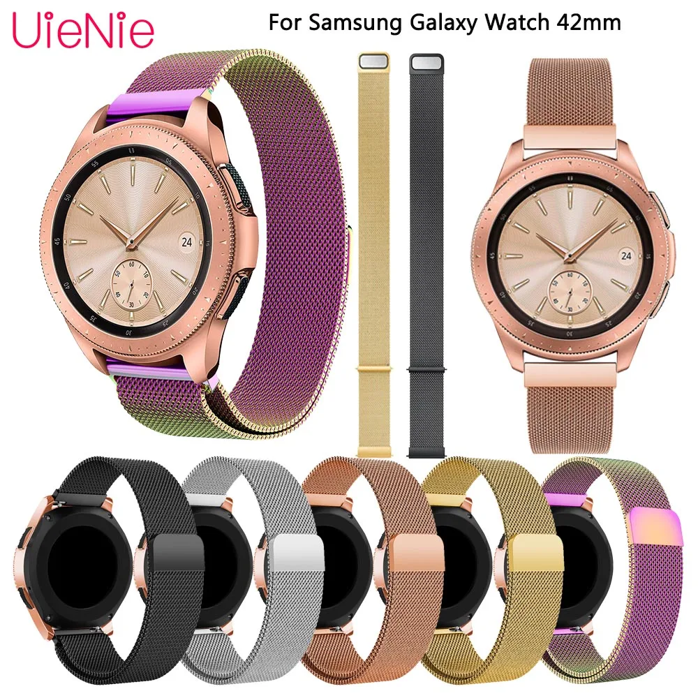 Ремешок для часов Samsung Gear sport S2 frontier classic 20 мм 42 аксессуары смарт Galaxy|Ремешки часов|
