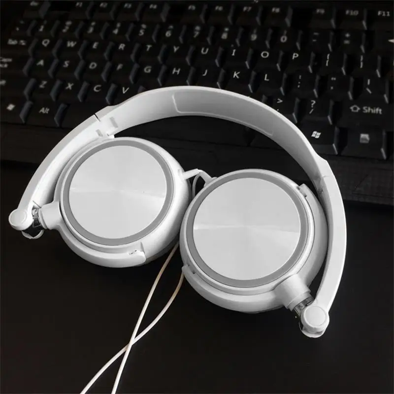 Стерео бас наушники для Sony с микрофоном шумоподавления гарнитуры бас звук HiFi музыкальные наушники для iPhone Xiaomi PC