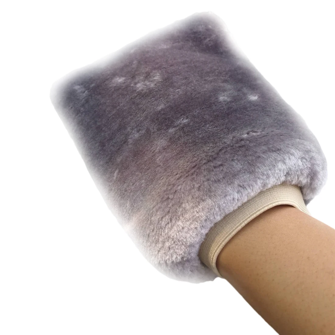 1 шт. мягкие перчатки из овечьей шерсти для чистки автомобиля 22 х17 см|car cleaning