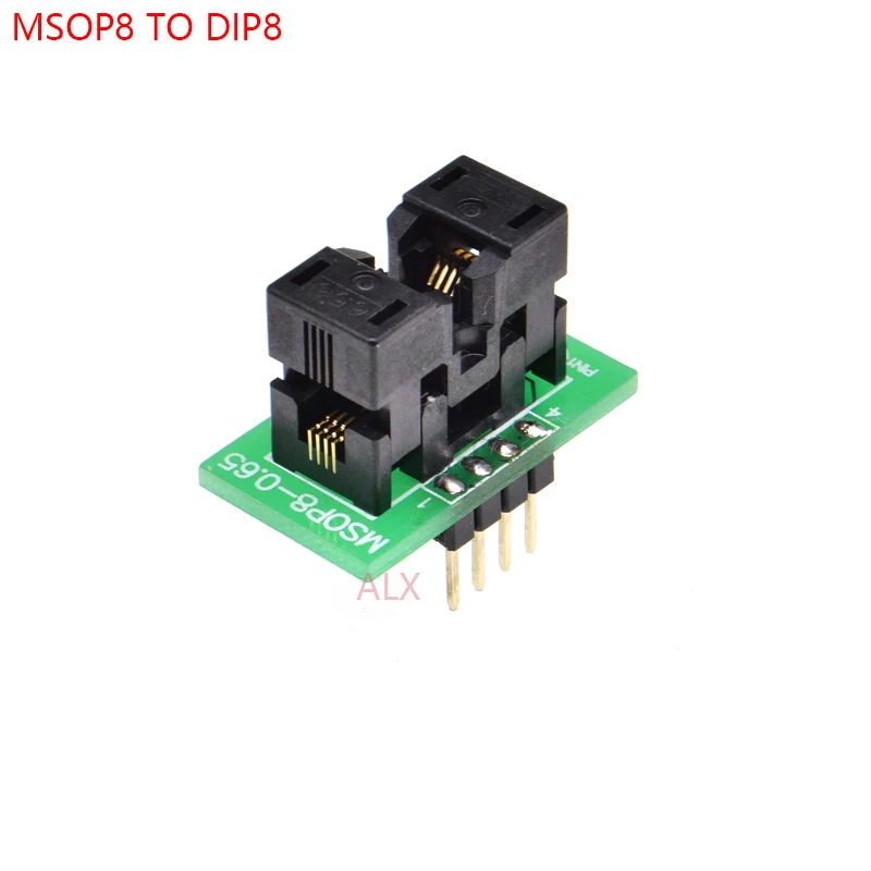 Программатор MSOP8 в DIP8 1 шт. переходник с MSOP на DIP-преобразователь микросхема