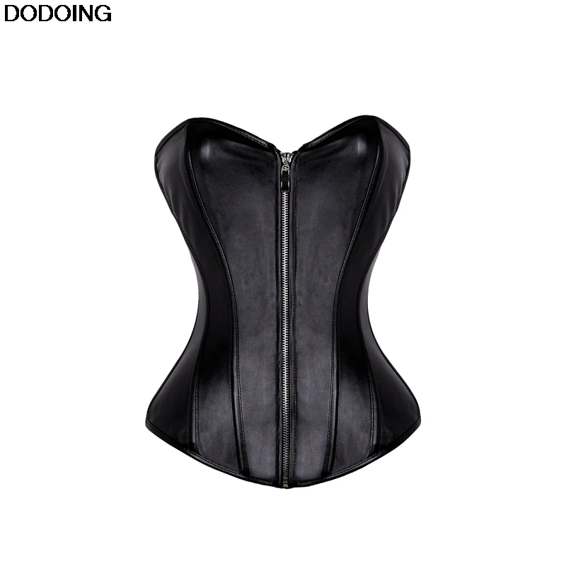 Большие размеры хит продаж корсеты из искусственной кожи пластиковые Boneds панели