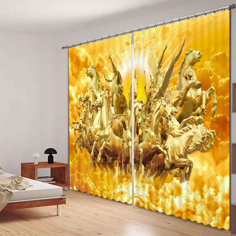 Шторы плотные 3D окна s для Гостиная Спальня шторы Cortinas Rideaux подгонять размер
