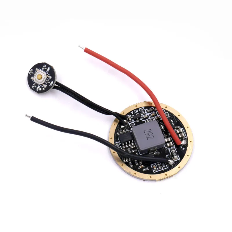 20 мм Cree XHP70.2 6 в светодиодный 32 мм повышающий драйвер 3,7 в-4,2 в 1-cell 6Mode печатная плата с боковым переключателем