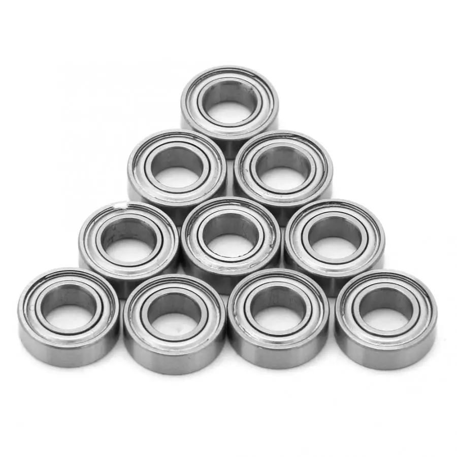 

10Pcs R166ZZ Single Rolling Metal Shielded Deep Groove Steel Ball Bearings miniature bearing rodamientos 4.762*9.525*3.175mm