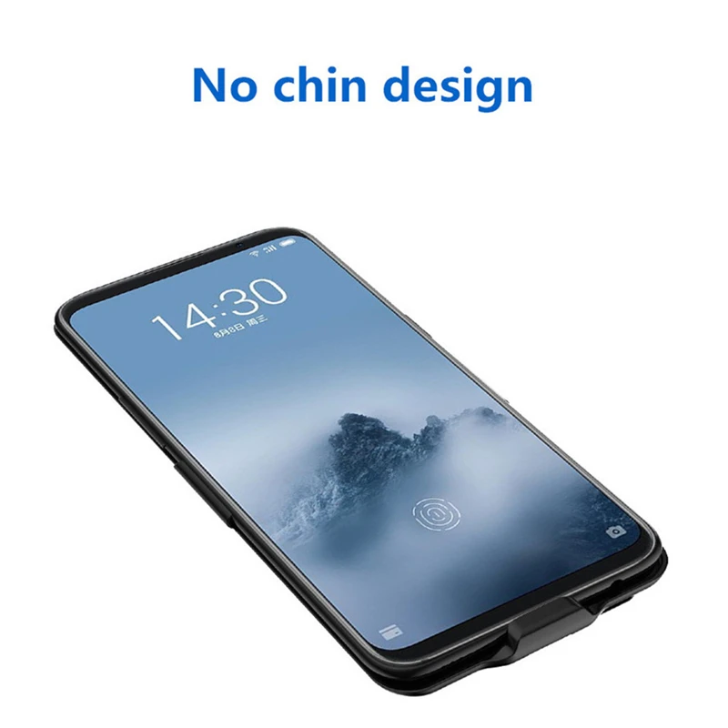 6500 мАч модный внешний чехол с зажимом на заднюю панель для Meizu16th Plus чехол для зарядного устройства s для Meizu16th чехол для зарядки