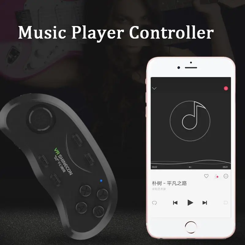 Оригинальный VR Shinecon Bluetooth беспроводной ручной тип Ручка Портативный геймпад для