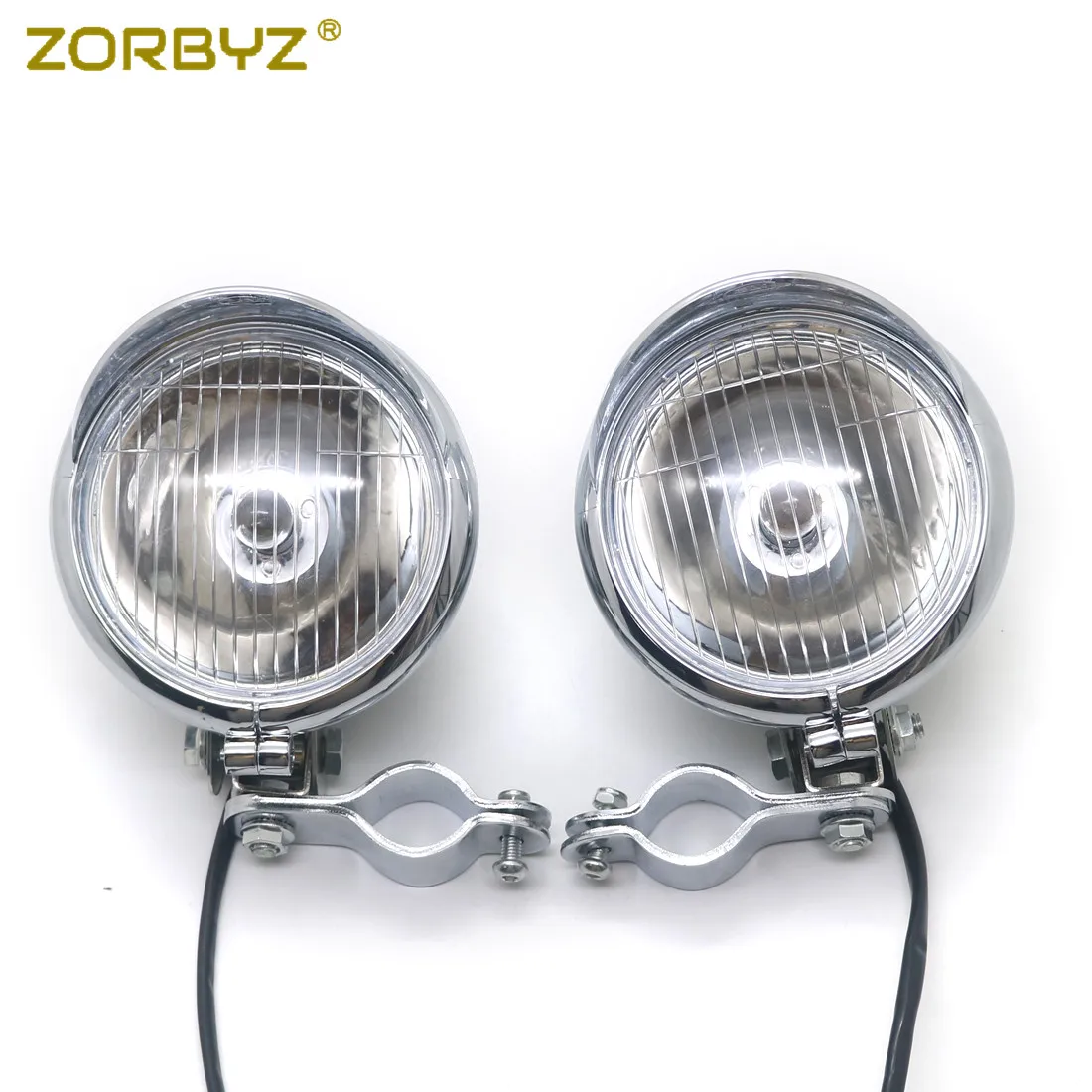 1 комплект хромированные противотумансветильник фары ZORBYZ проходящие точечные
