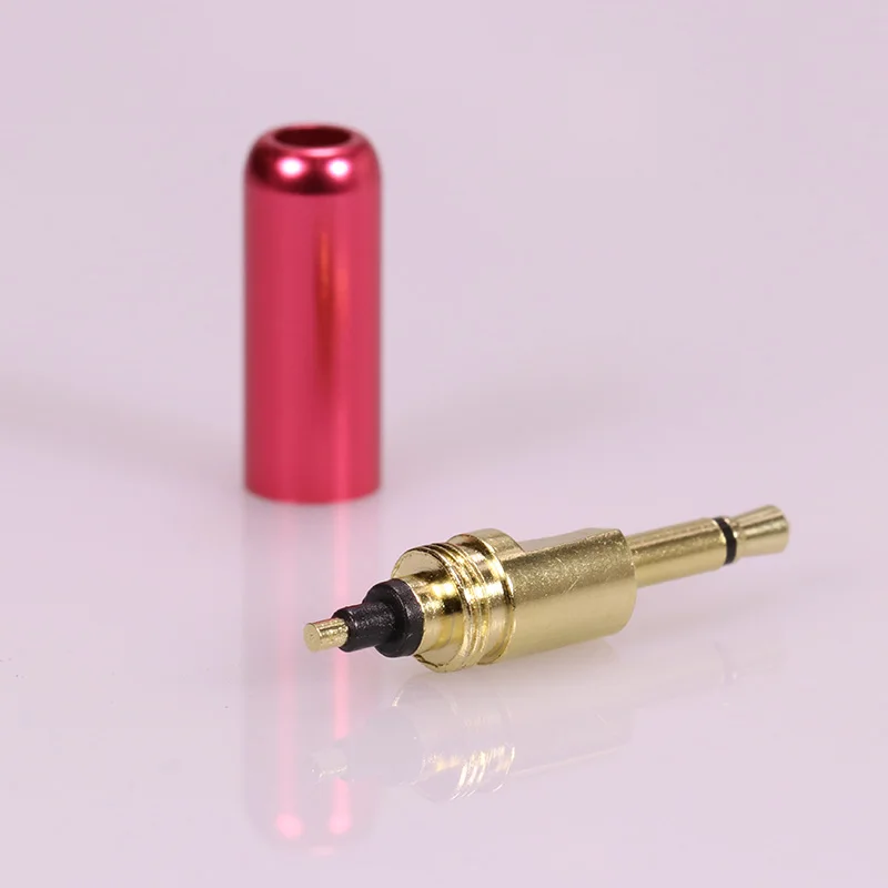 

10pcs/lot Copper Mini Jack 2.5mm 2 Poles Mono Male Plug Soldering Wire Connector Gold Plated Headphone Earphone Plug Connector