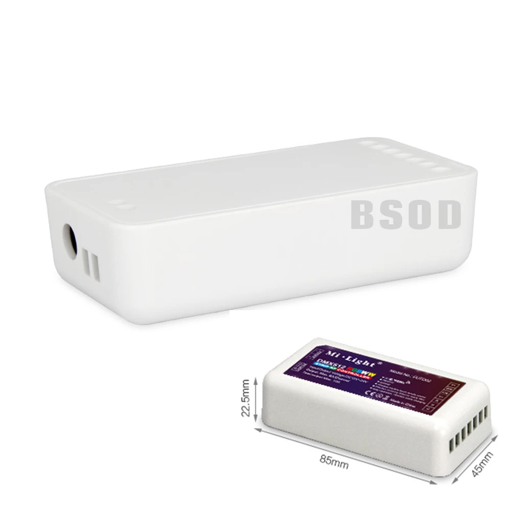 BSOD DMX512 Led контроллер FUTD02 RF2.4GHz RGBWW CW беспроводной RGB CCT для светодиодной ленты |