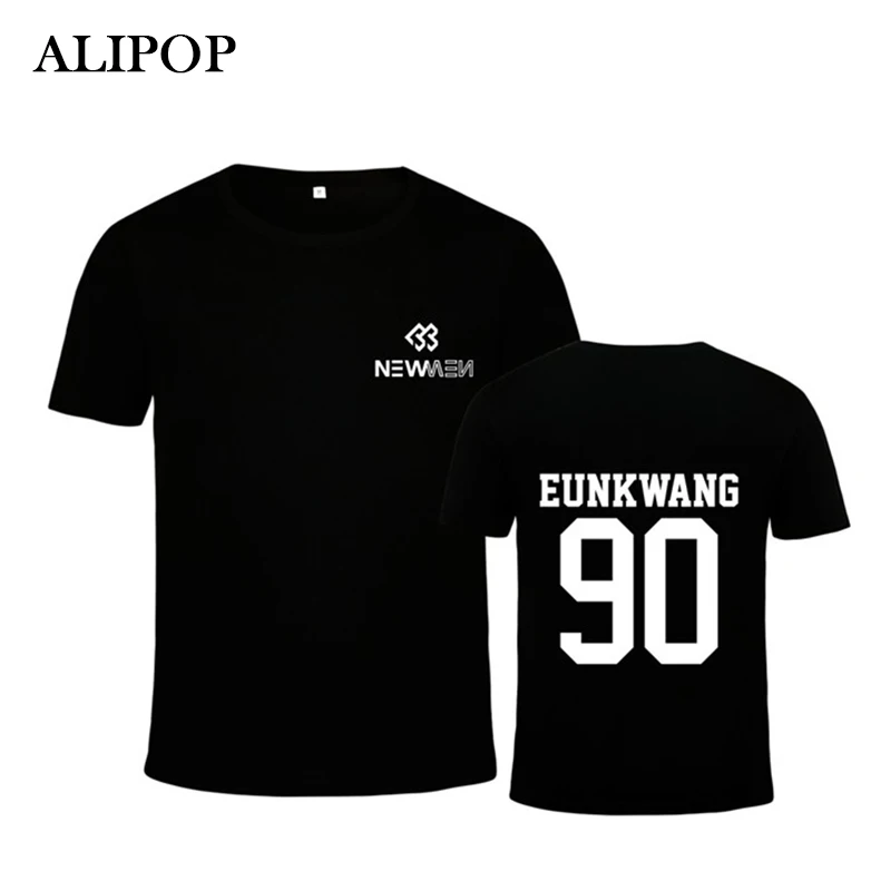 Kpop Корейская мода BTOB 9th Мини альбом Новая женская хлопковая Футболка K-POP футболки