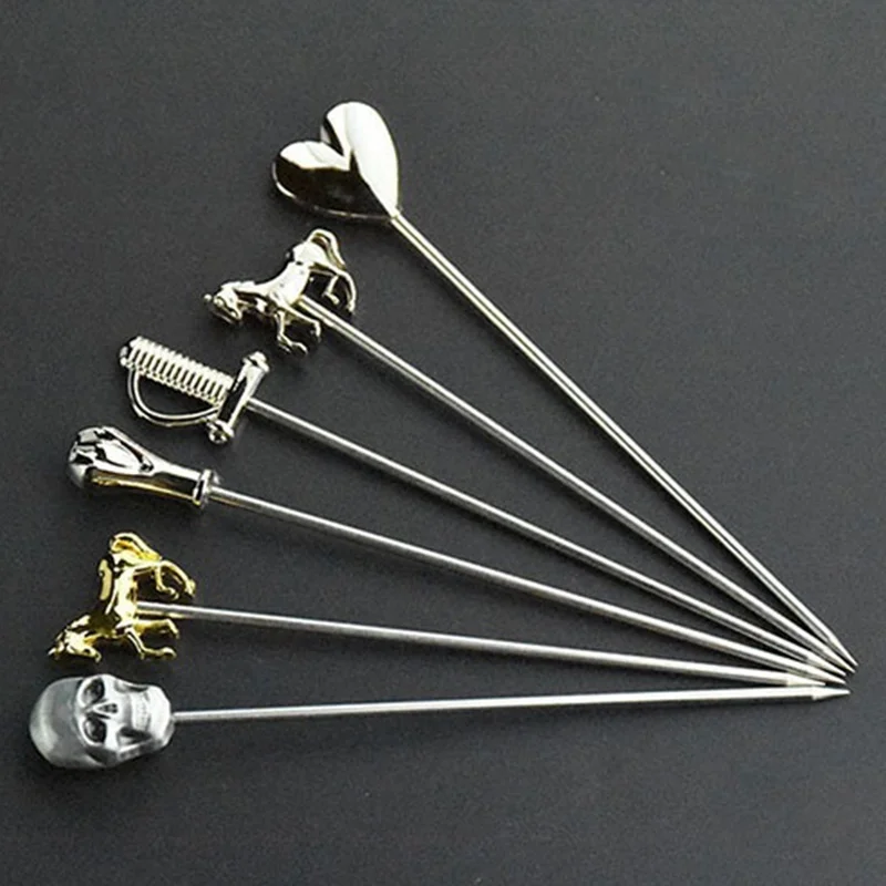 

1PC Stainless Steel Barware Accessories Alloy Handle Ice Pick For Cocktail Bar Tools SJCFCY292