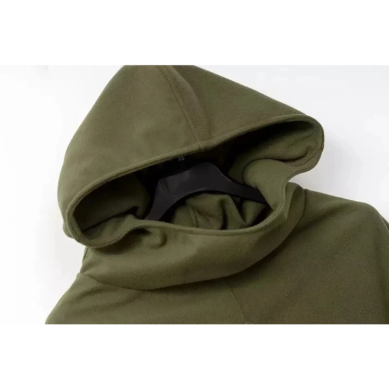 SWYIVY Casual Women Coat Winter Hooded Cloak Sleeveless Pullover Long Cape Costume Halloween Cosplay Outerwear Poncho |
