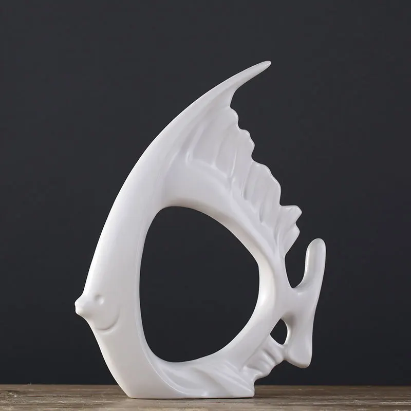 Керамика ремесла Лаки Рыба украшения дома статуэтки подарки desktop декора фэншуй |