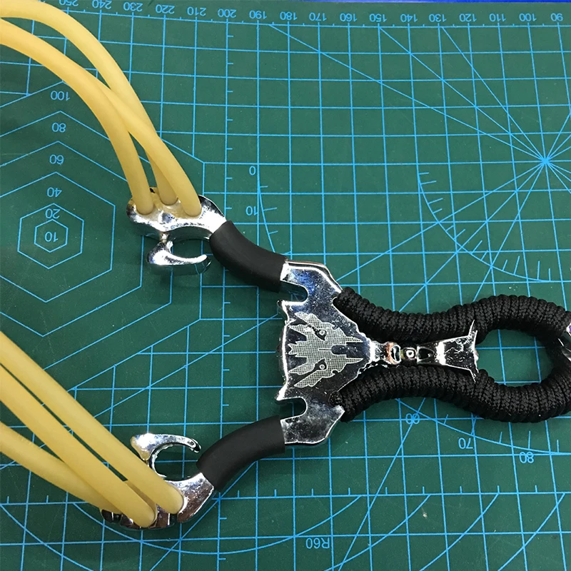 Hunting Slingshot With Rubber Band High DensityCatapult Professional Tactical Pocket Sling Shot Outdoor Camping Fishing