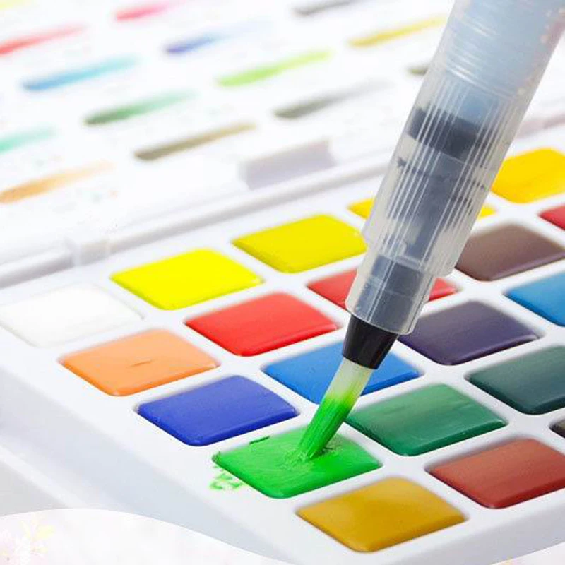 3 шт. кисти для рисования акварельные ручки художественный карандаш мягкая