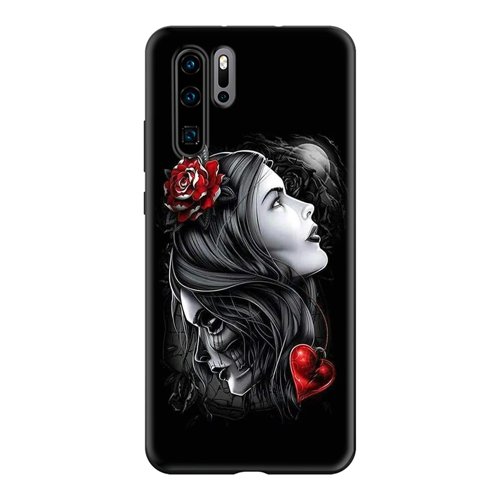 3 Lavaza мексиканский череп Девушка чехол для Huawei P8 P9 P10 P20 P30 Y6 Y7 Y9 Lite Pro P Smart Nova 2i 3i мини - Цвет: 3