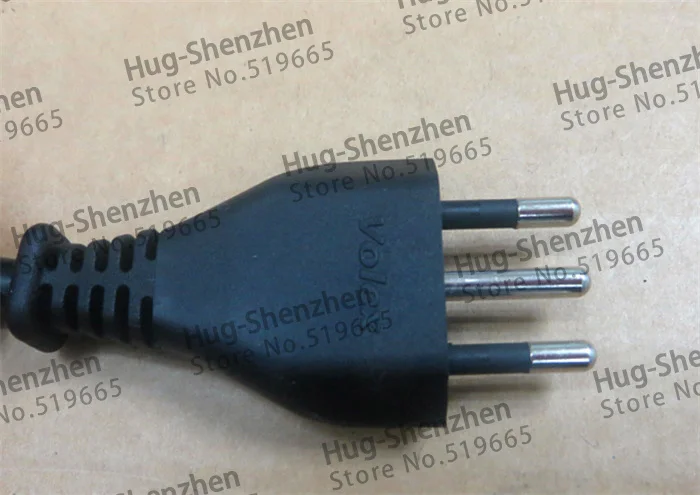 Высококачественным 5 шт. 1.8 м италия шнур питания кабель с 3-Prong для ноутбук адаптер