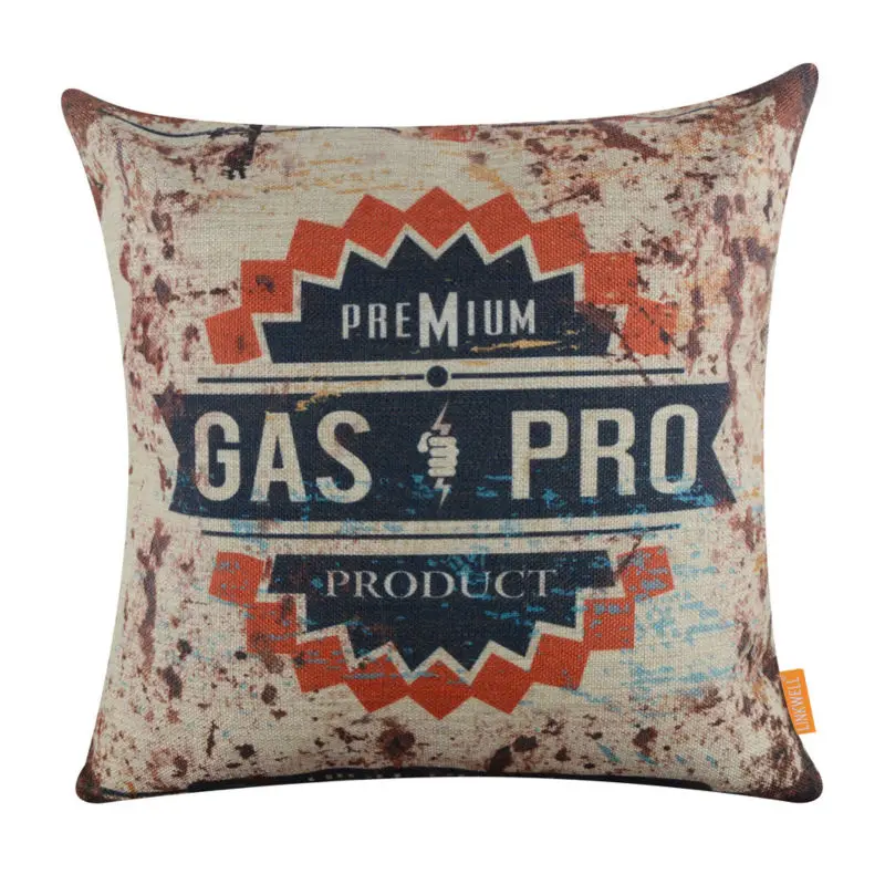 

LINKWELL 45x45 см ретро мужская пещера премиум-газовый продукт в американском стиле Льняные наволочки наволочка домашний декор диван декор для ул...