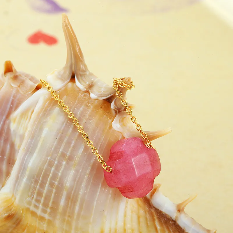 Женский браслет из нержавеющей стали с золотым/серебряным покрытием четыре