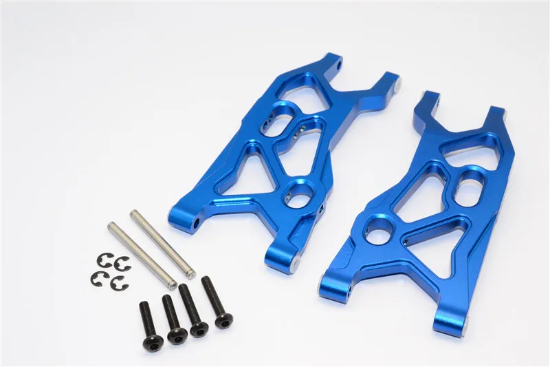 AXIAL YETI ROCKER 90026 ALUMINIUM FRONT LOWER ARM - 1PAIR SET YR055-B | Parts &amp Accs