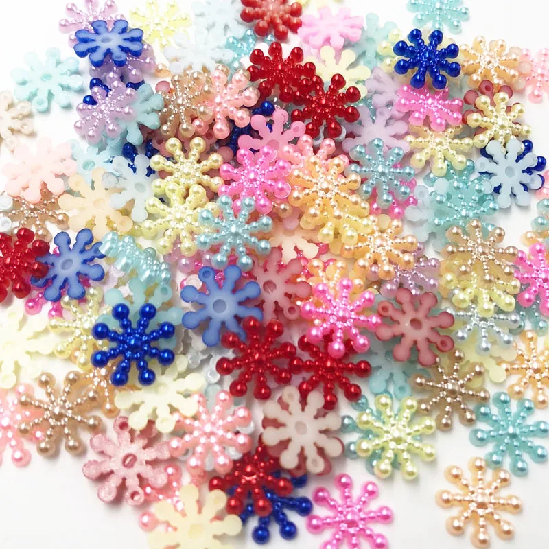 Разные цветы жемчужные нашивки из смолы для рукоделия бисера Кабошоны
